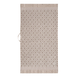 Zusss Badhanddoek mozaïek 60x115cm off white/leem Zusss Badhanddoek mozaïek 60x115cm off white/leem