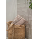 Zusss Gastendoekje mozaïek 30x55cm off white/leem Zusss Gastendoekje mozaïek 30x55cm off white/leem