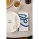 Zusss Servetten aquarel streep 11x20cm wit Zusss Servetten aquarel streep 11x20cm wit