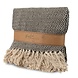 Senza Plaid visgraat - Zwart Senza Plaid visgraat - Zwart