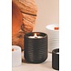 Senza Wooden wick kaars ribbel - Licht grijs Senza Wooden wick kaars ribbel - Licht grijs