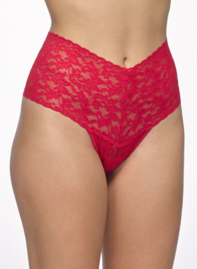 Hanky Panky Lace Retro Thong