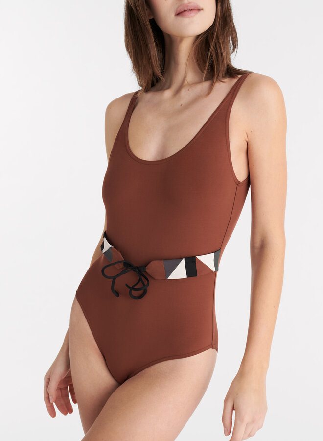 Eres Kilim Damier Swimsuit