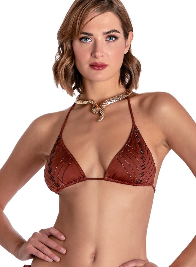 Pin-Up Stars Geometric Crystals Bikini-Top