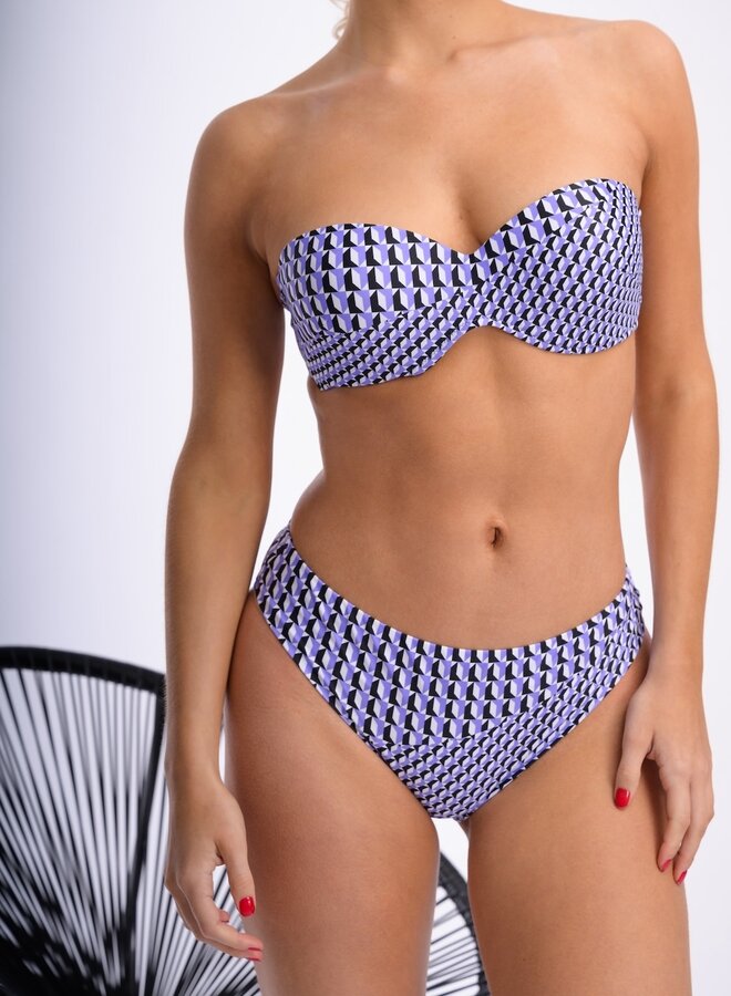 Roidal Graphic Illusion Anil Bikini-Top