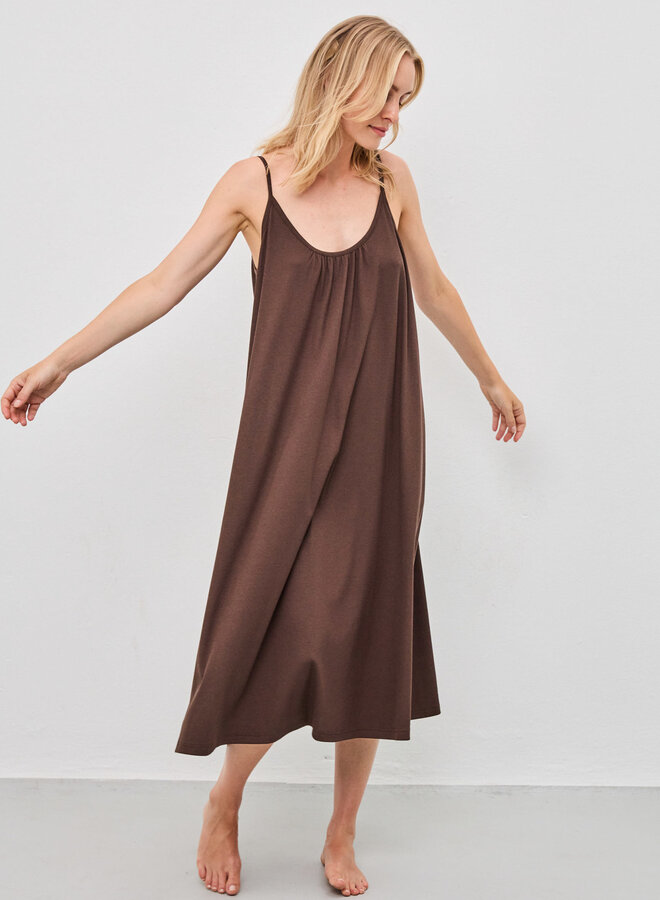 Sunday In Bed Ribbed Gioia Dress