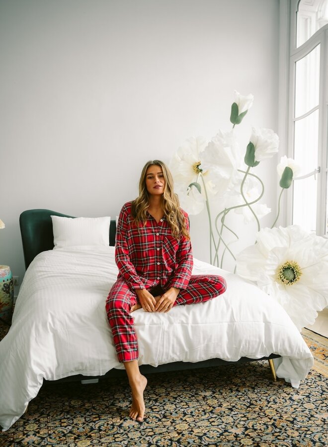 Sunday In Bed Flannel Gerdi Pyjama Shirt