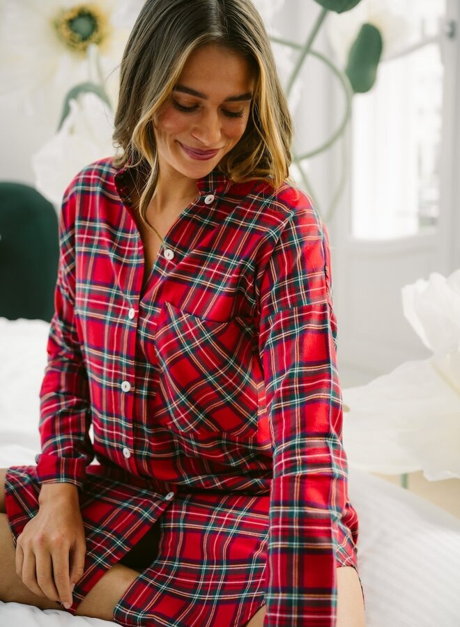 Sunday In Bed Flannel Gerdi Nightdress