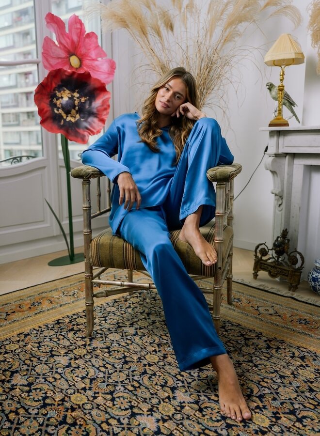 Vivis Ocean Silk Donatella Pyjama Top