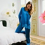 Vivis Silk Petty Pyjama Top