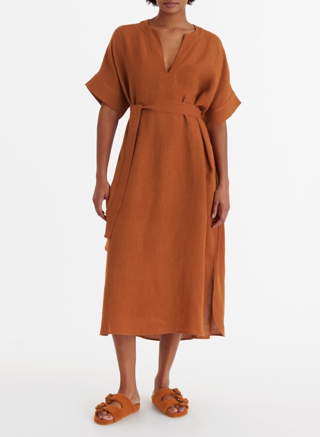 Eres L'Intemporel Linen Bibi Kaftan