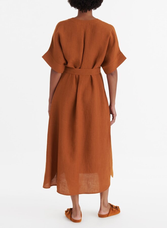 Eres L'Intemporel Linen Bibi Kaftan