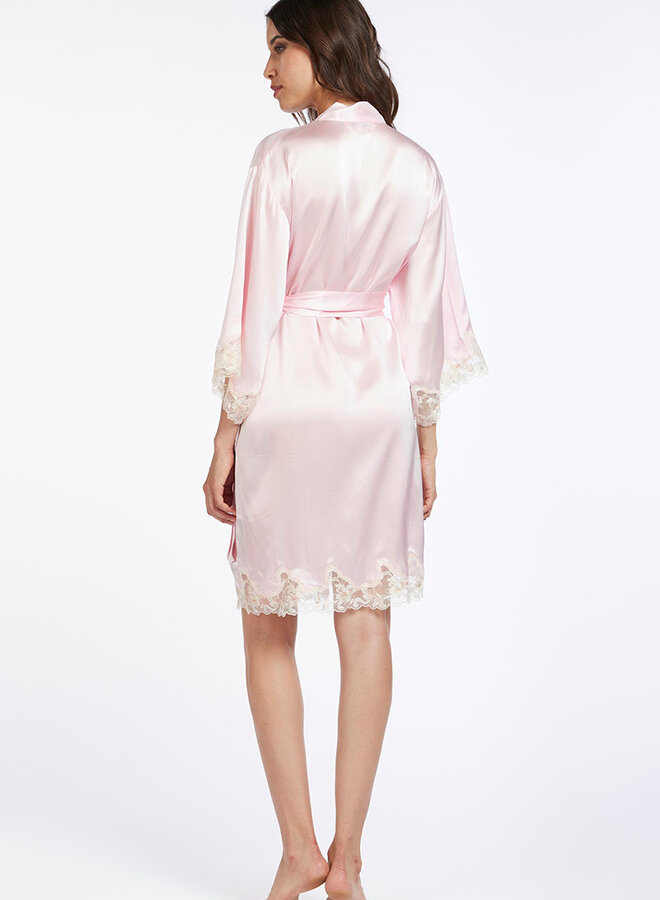 Vivis Silk/Lace Piper Robe