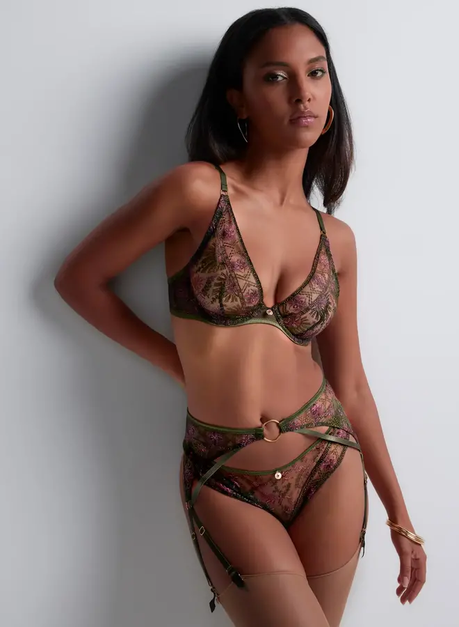 Aubade Sound Of Heart Suspender Belt