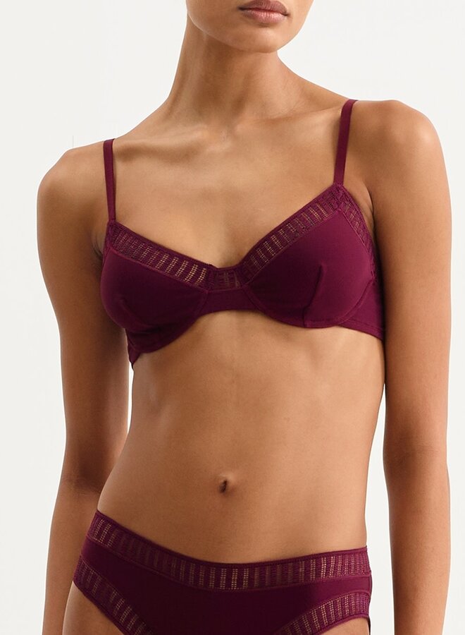 Eres Jersey Graphic Paulette Underwired Bra