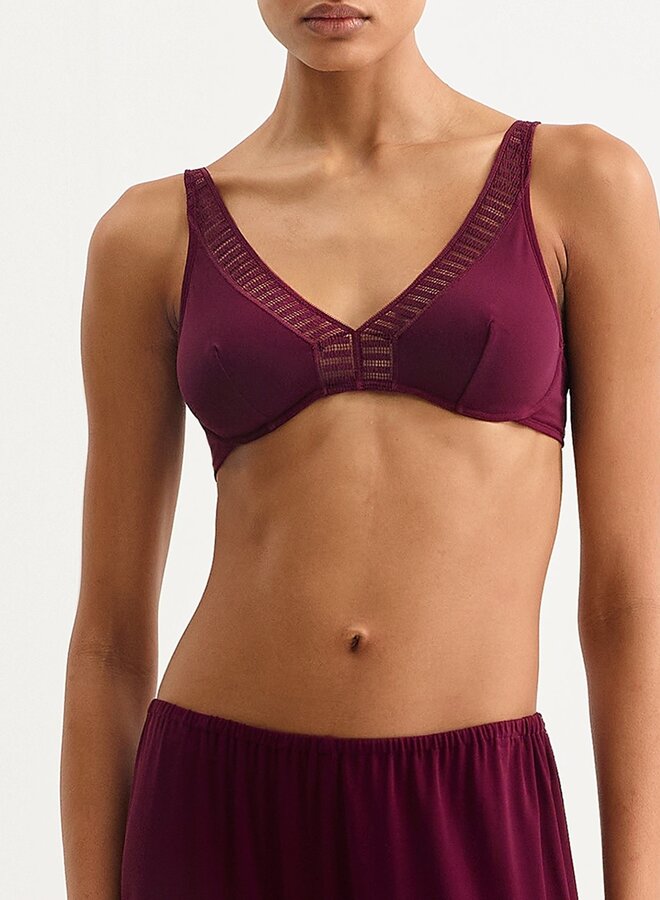 Eres Jersey Graphic Valerie Underwired Bra