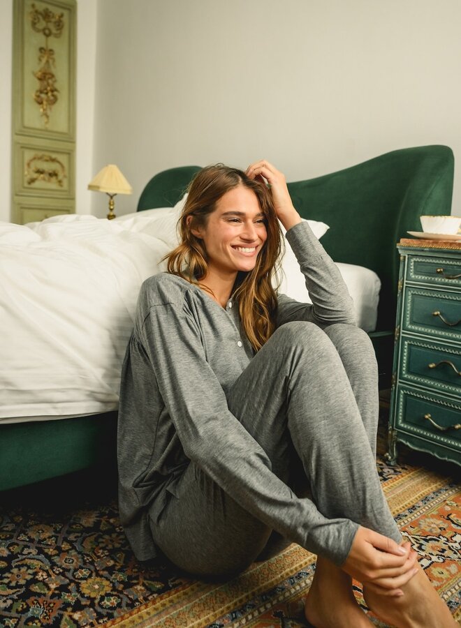 Sunday In Bed Jersey Pure Trousers