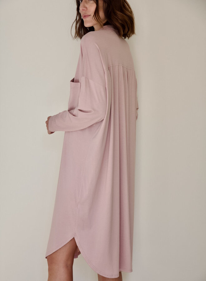 Sunday In Bed Jersey Lorraine Nightdress