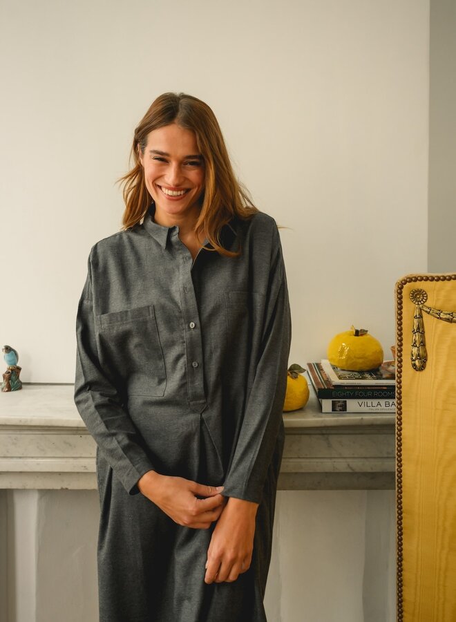 Sunday In Bed Flannel Lorraine Nachtjurk