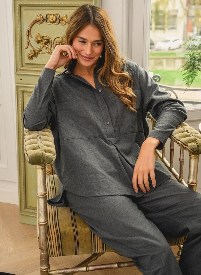 Sunday In Bed Flannel Lorraine Top