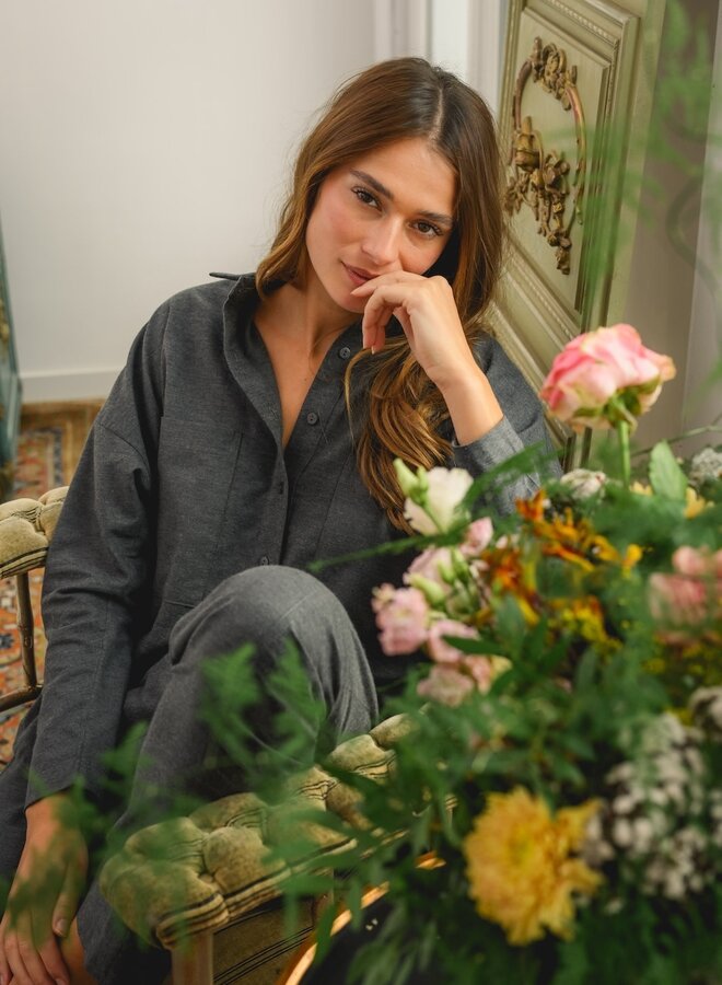 Sunday In Bed Flannel Lorraine Top