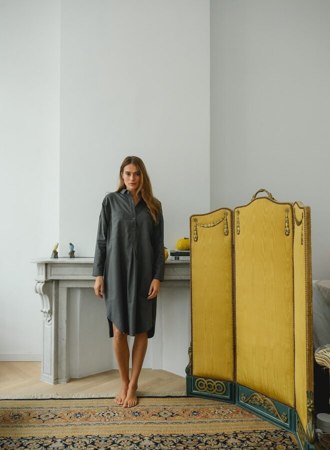 Sunday In Bed Flannel Lorraine Nightdress