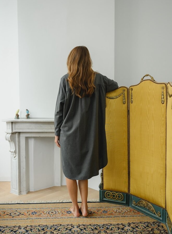 Sunday In Bed Flannel Lorraine Nightdress