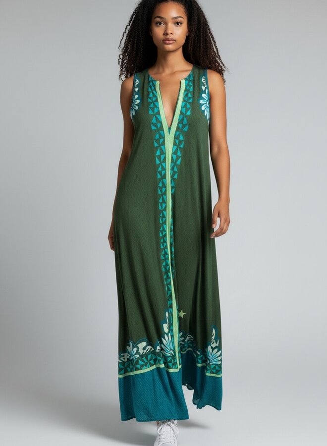 Pin-Up Stars Tribal Sea Dress
