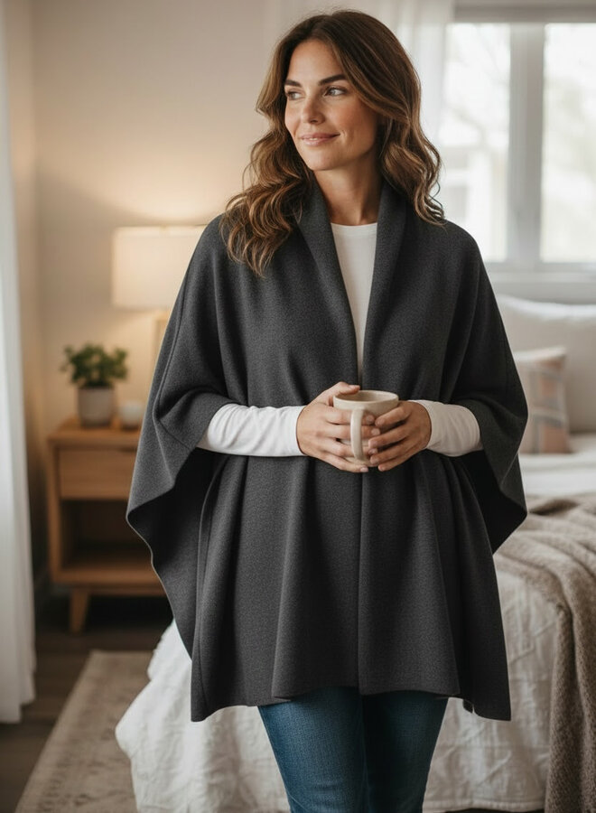 Pluto Gracefull Teddy Peony Poncho