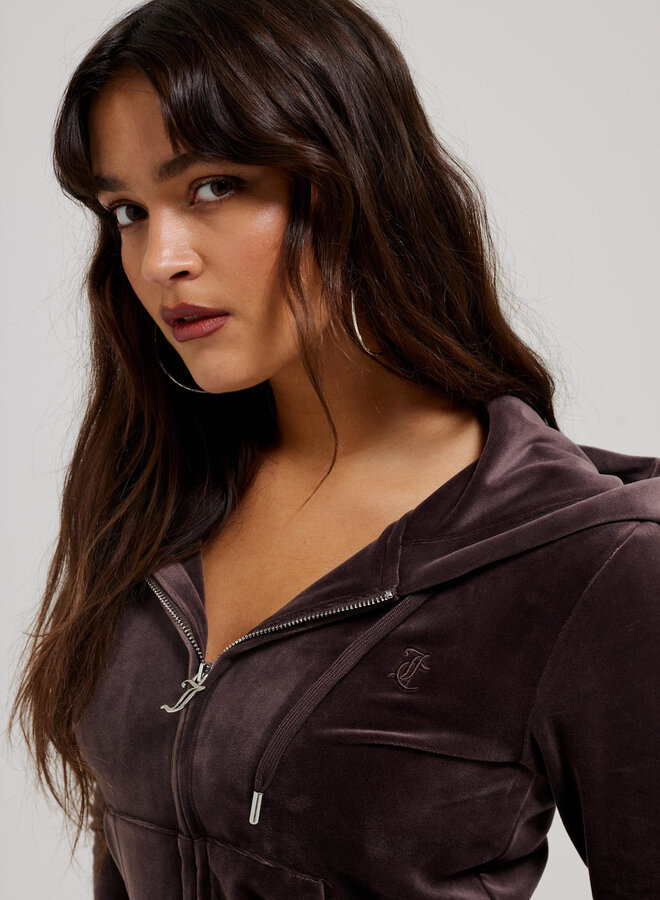 Juicy Couture Classic Velour Robertson Hoodie