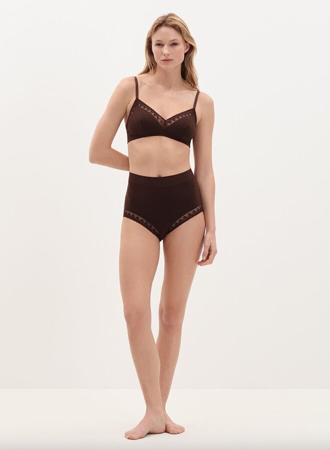 Eres Jersey Caresse Stillness High-Waist Knickers