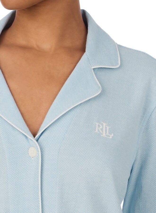 Lauren Ralph Lauren Herringbone Knit Pyjama