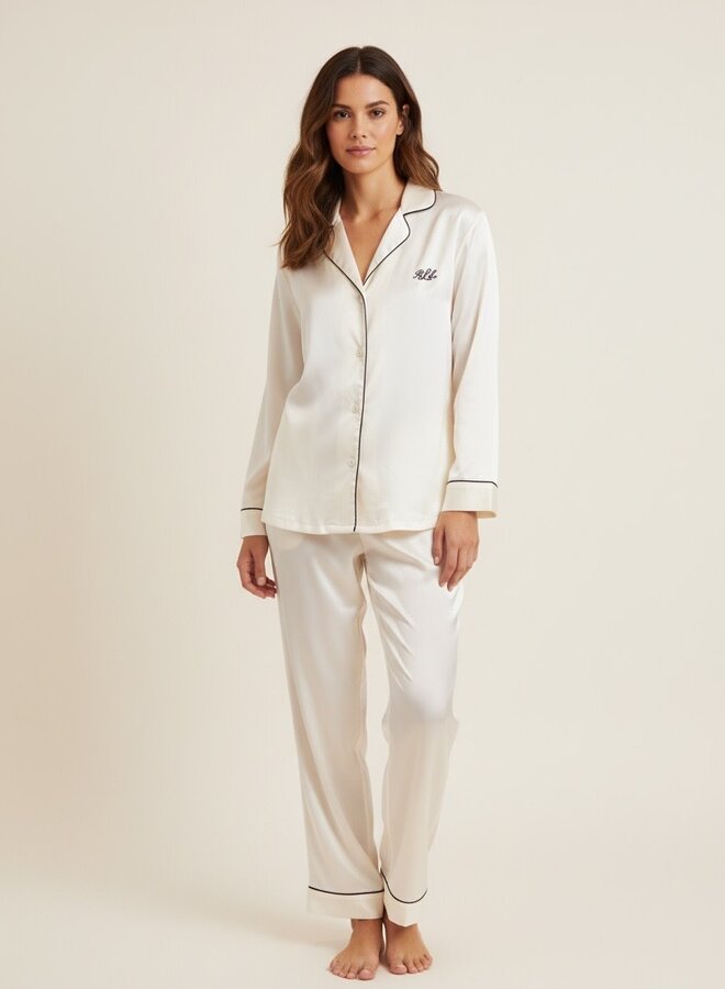 Lauren Ralph Lauren Sateen Jacquard Pyjama