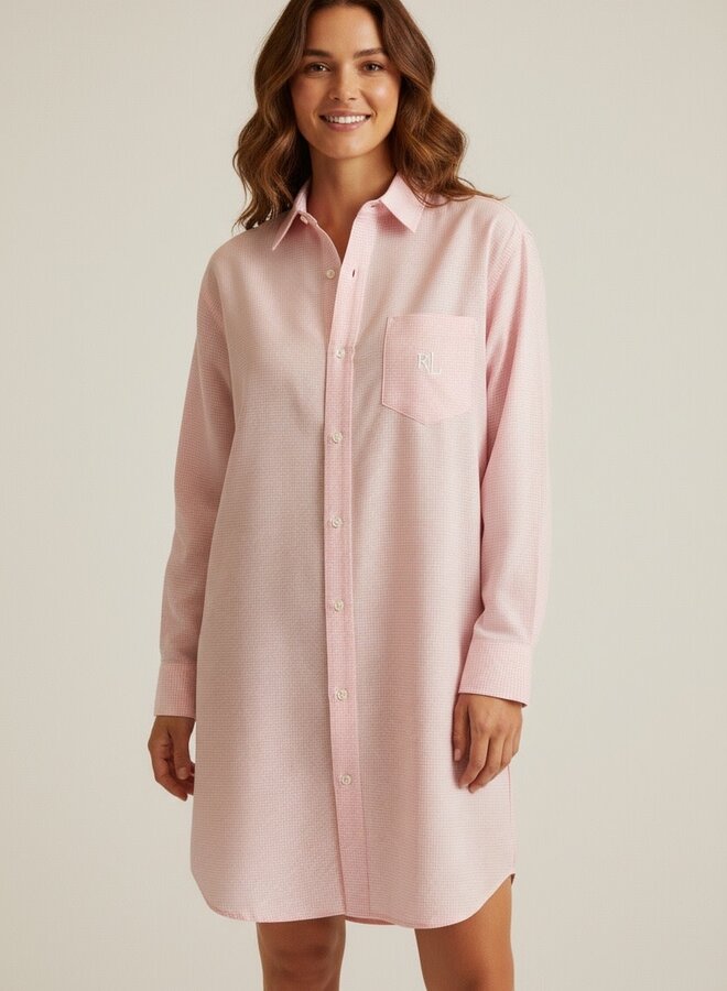 Lauren Ralph Lauren Brushed Twill Nachtjurk