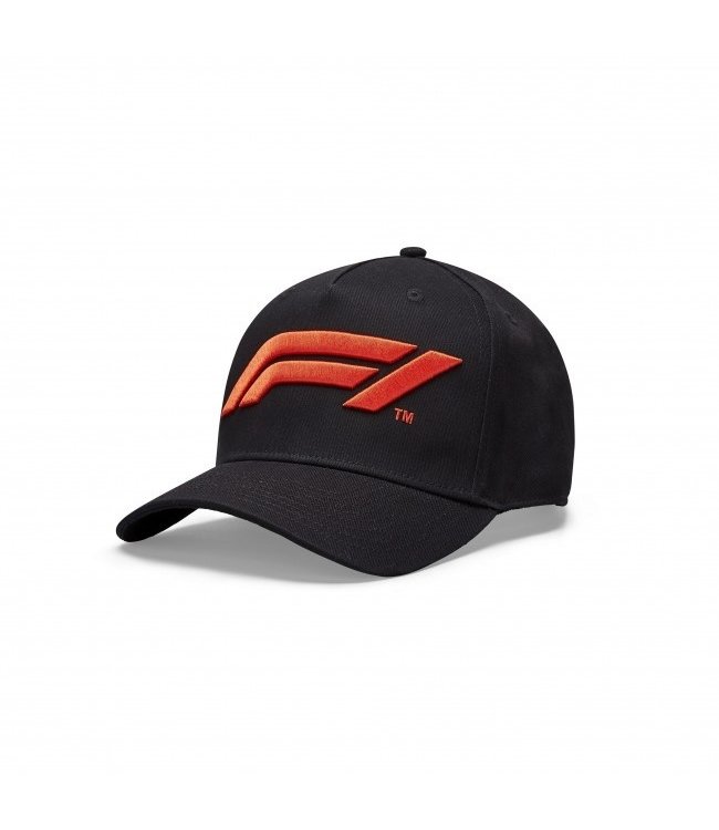 F1 Formula 1 Kids Logo Baseball Cap Black - Collection 2020