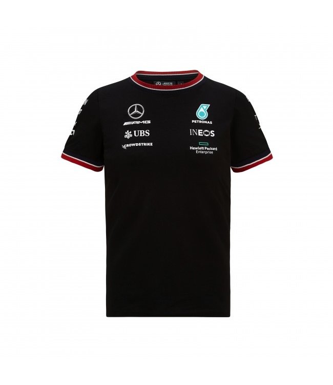 Mercedes AMG Petronas F1 Team Driver T-Shirt Black Kids - Collection 2021