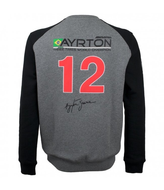 Ayrton Senna McLaren World Champion 1988 Sweat Shirt Adult - Senna Foundation Collection