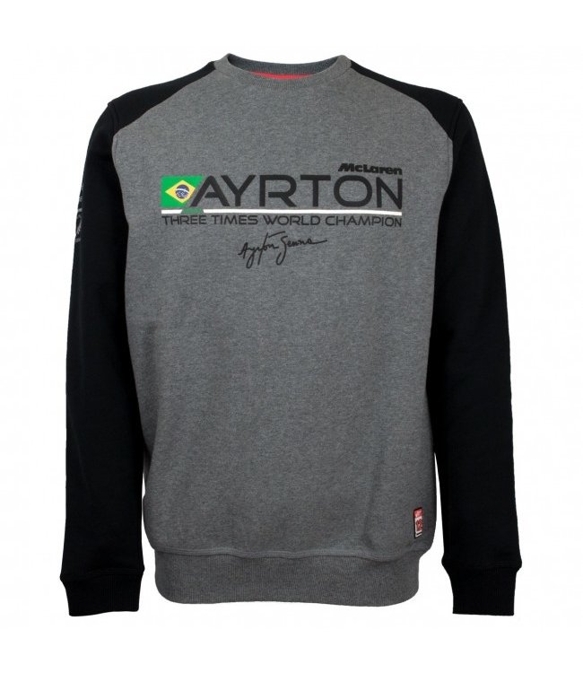 Ayrton Senna McLaren World Champion 1988 Sweat Shirt Adult - Senna Foundation Collection