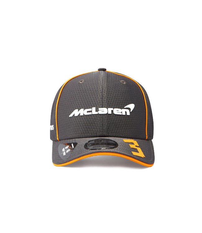 McLaren F1 Team 2021 Kids Driver Baseball Cap Daniel Ricciardo Anthracite Black - Collection 2021