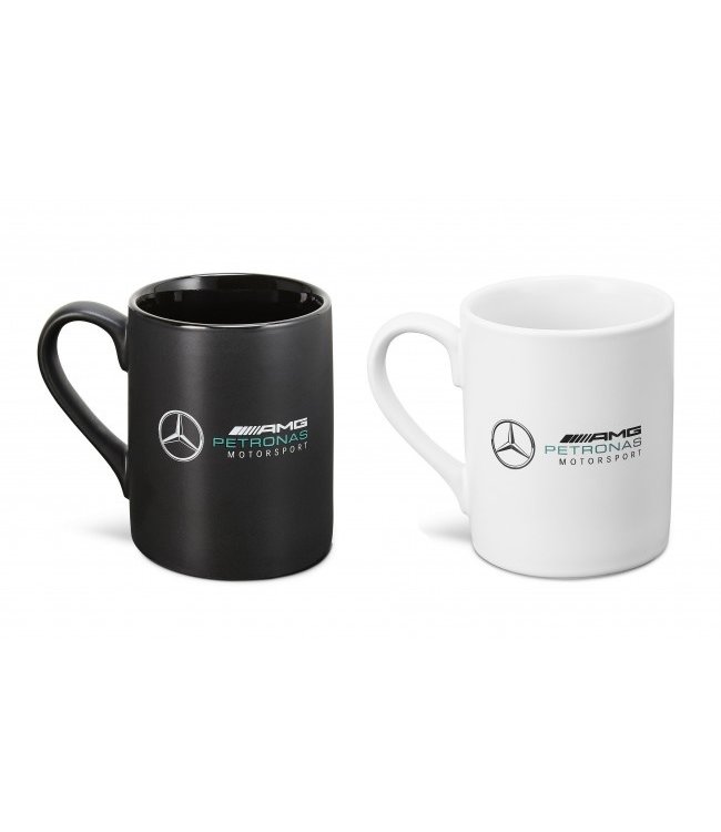 Mercedes AMG Petronas F1 Team - Team Logo Mug Black - Collection 2022