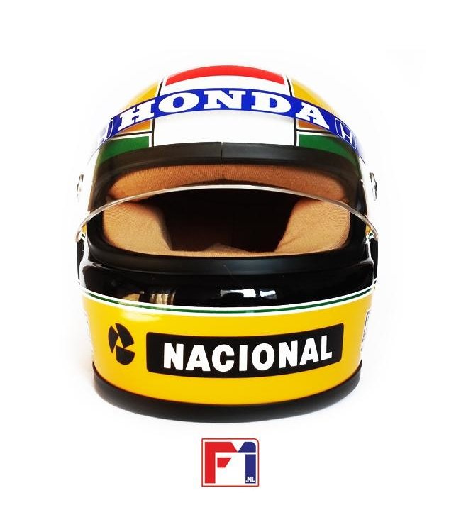 Ayrton Senna Honda Marlboro McLaren Helmet 1988 World Champion Scale 1:2