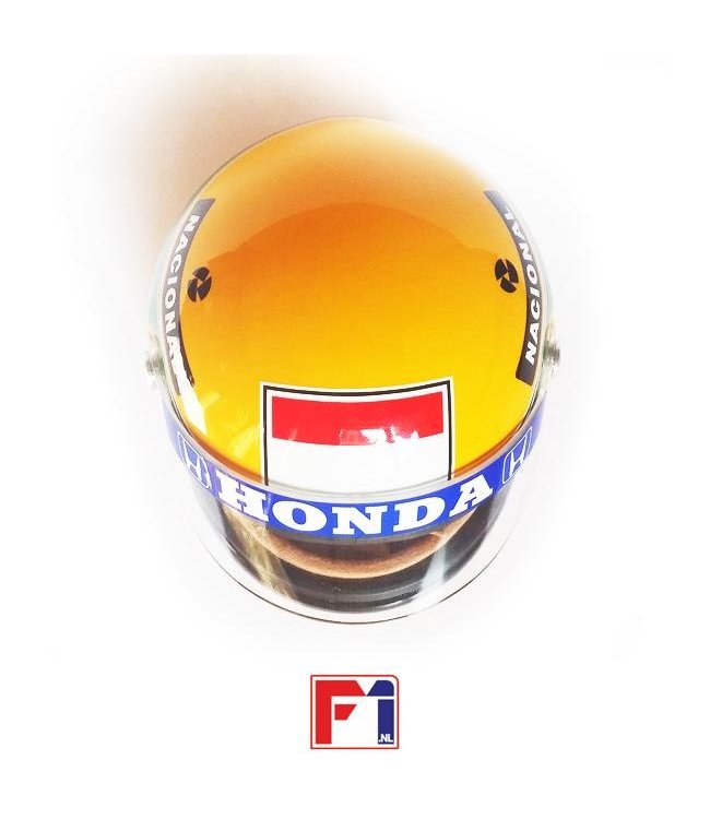 Ayrton Senna Honda Marlboro McLaren Helmet 1988 World Champion Scale 1:2