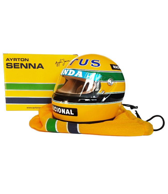 Ayrton Senna Camel Team Lotus Honda Helmet 1987  Scale 1:2