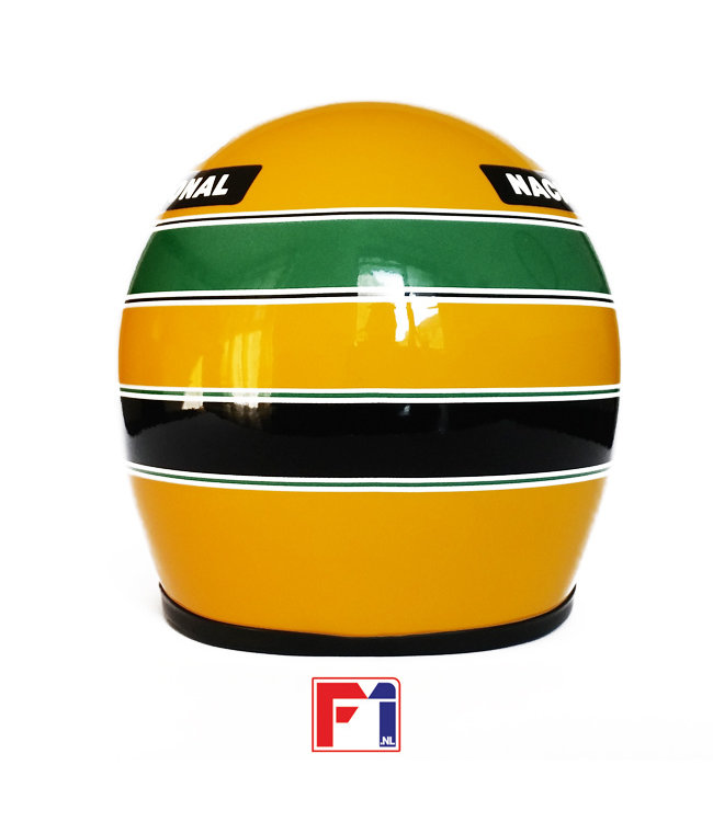 Ayrton Senna Camel Team Lotus Honda Helmet 1987  Scale 1:2