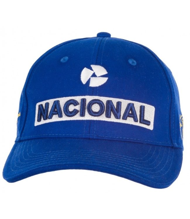 Ayrton Senna Baseball Cap Nacional Blue Adult - Senna Foundation Collection