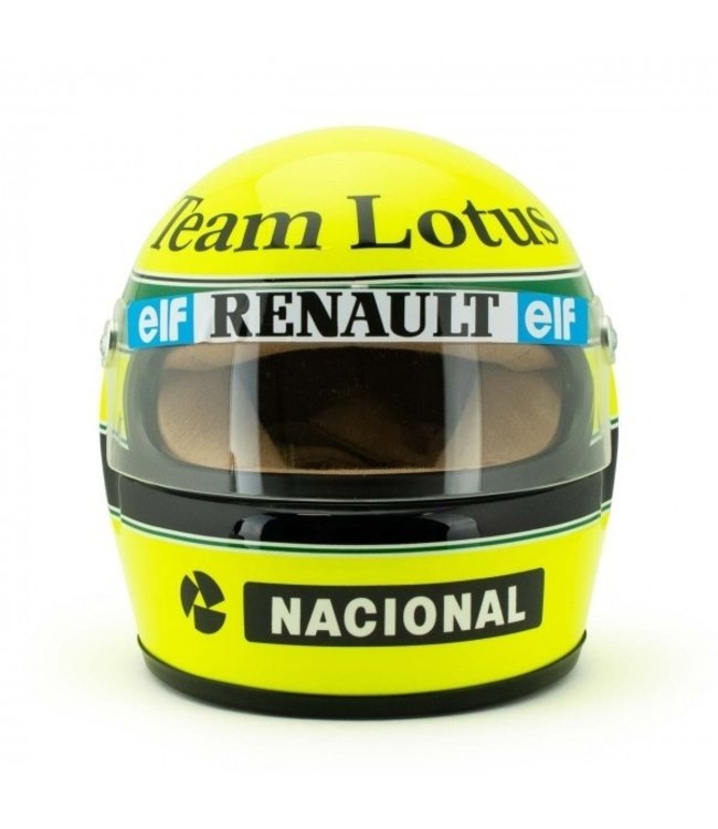 Ayrton Senna Camel Team JPS Lotus Helmet 1985  Scale 1:2