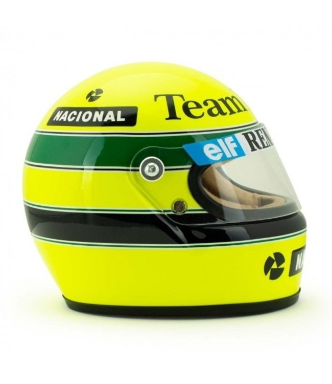 Ayrton Senna Camel Team JPS Lotus Helmet 1985  Scale 1:2