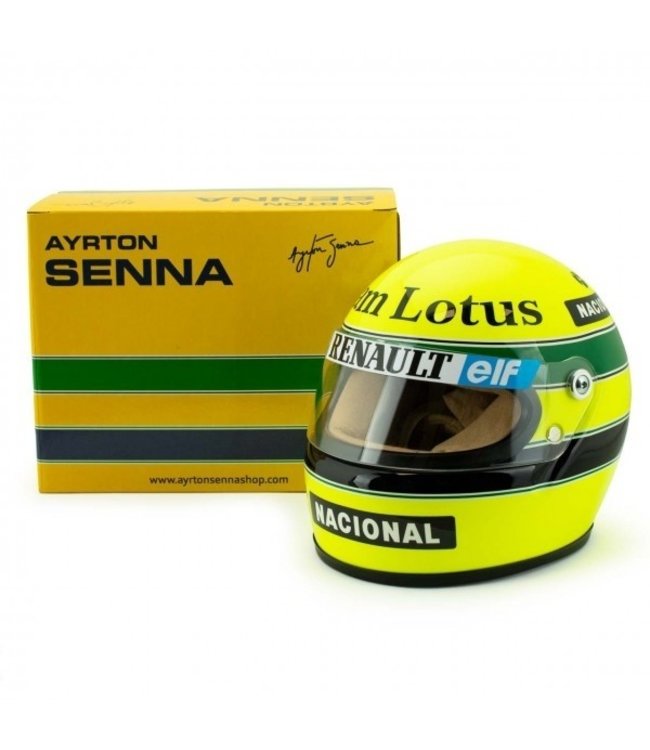 Ayrton Senna Camel Team JPS Lotus Helmet 1985  Scale 1:2