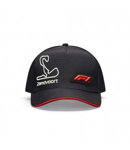 F1 Formula 1 Tech Baseball Cap Circuit Zandvoort Adult