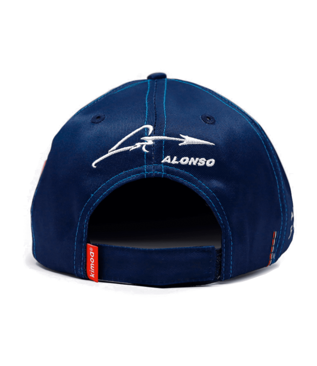BWT Alpine F1 Team Fernando Alonso 2021 Driver Flatbrim Cap Adult - Collection 2021